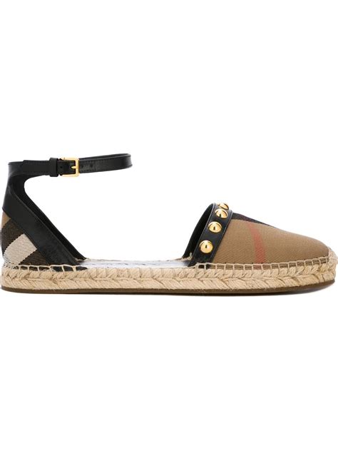 burberry espadrilles black|More.